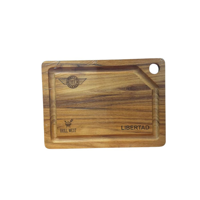 Tabla de madera clubes chico 25x18 cm