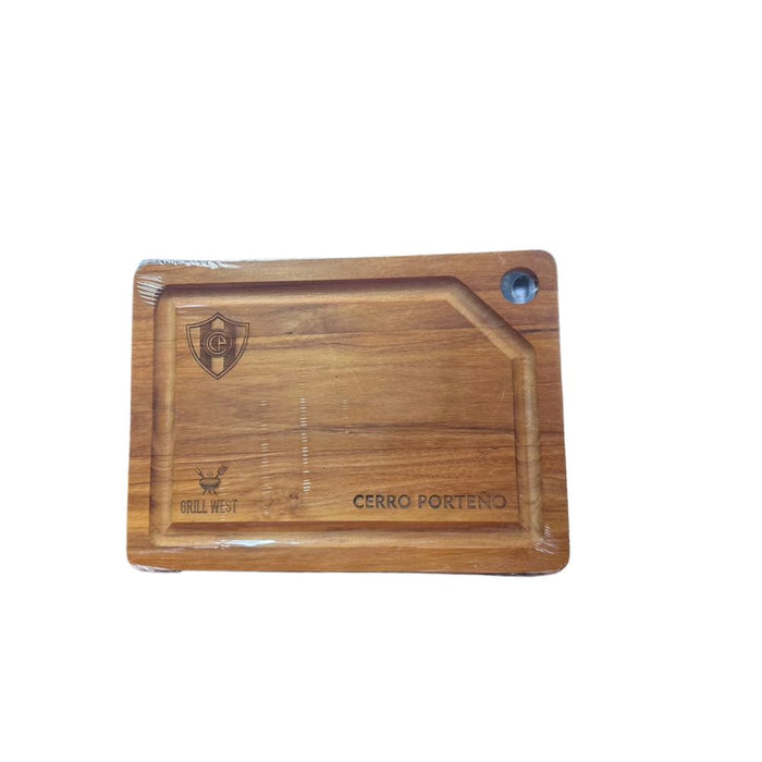 Tabla de madera clubes chico 25x18 cm