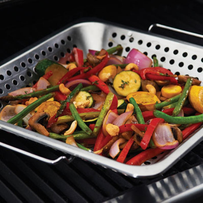 Wok de acero inoxidable Grill Pro