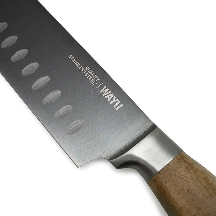 Cuchillo Santoku Wayu