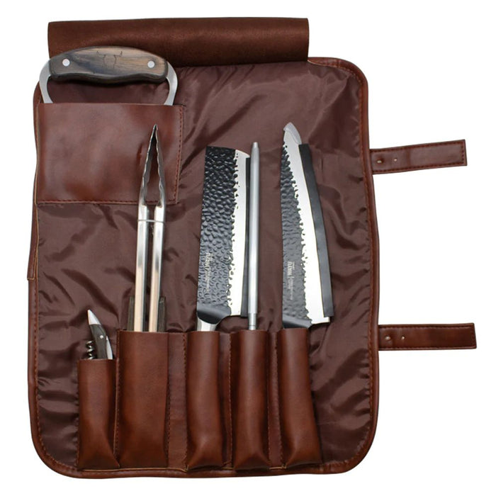 Set de cuero premium para parrilla Wayu